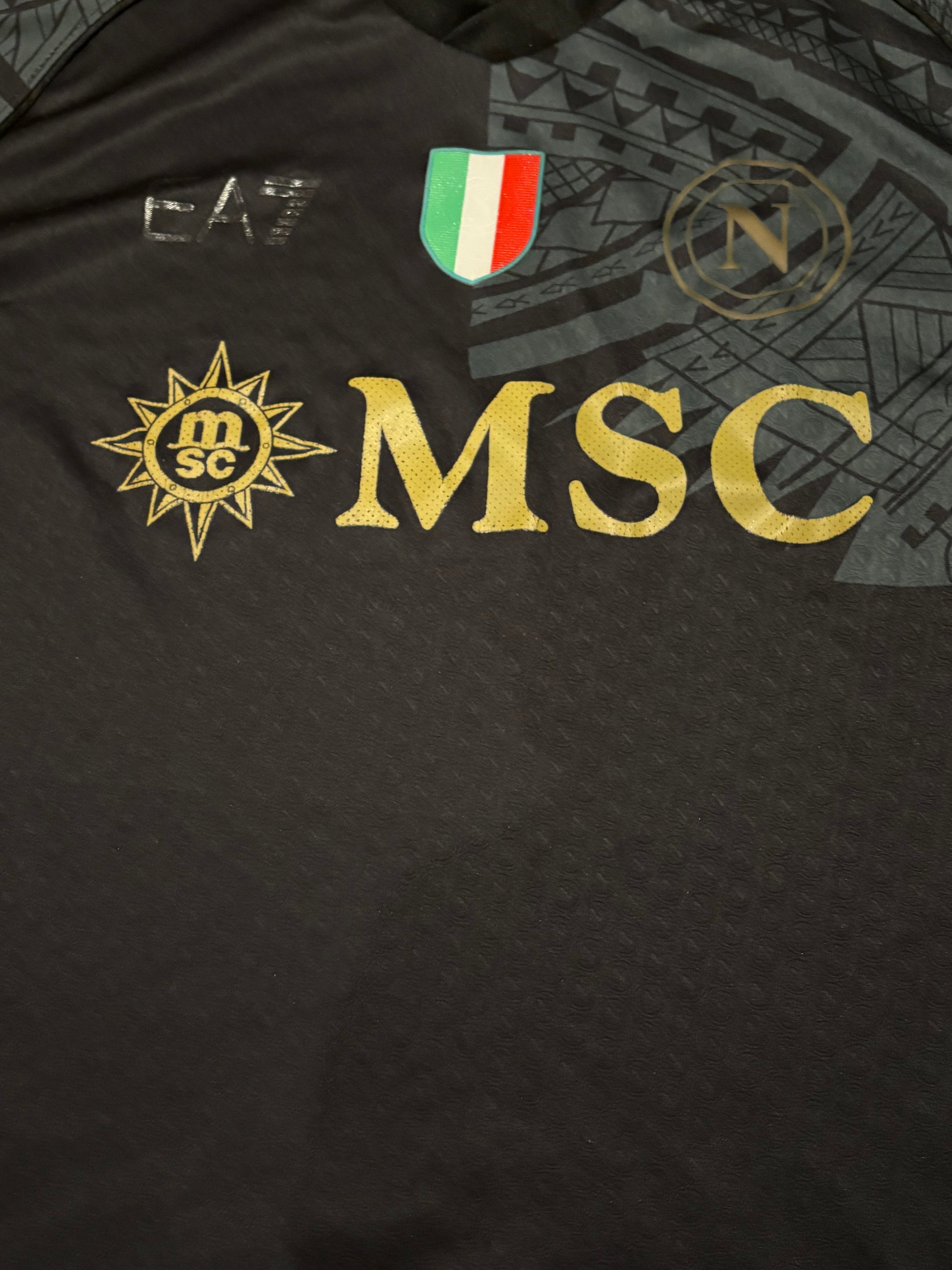 SSC Napoli x EA7 Emporio Armani Trikot Vintage S/M
