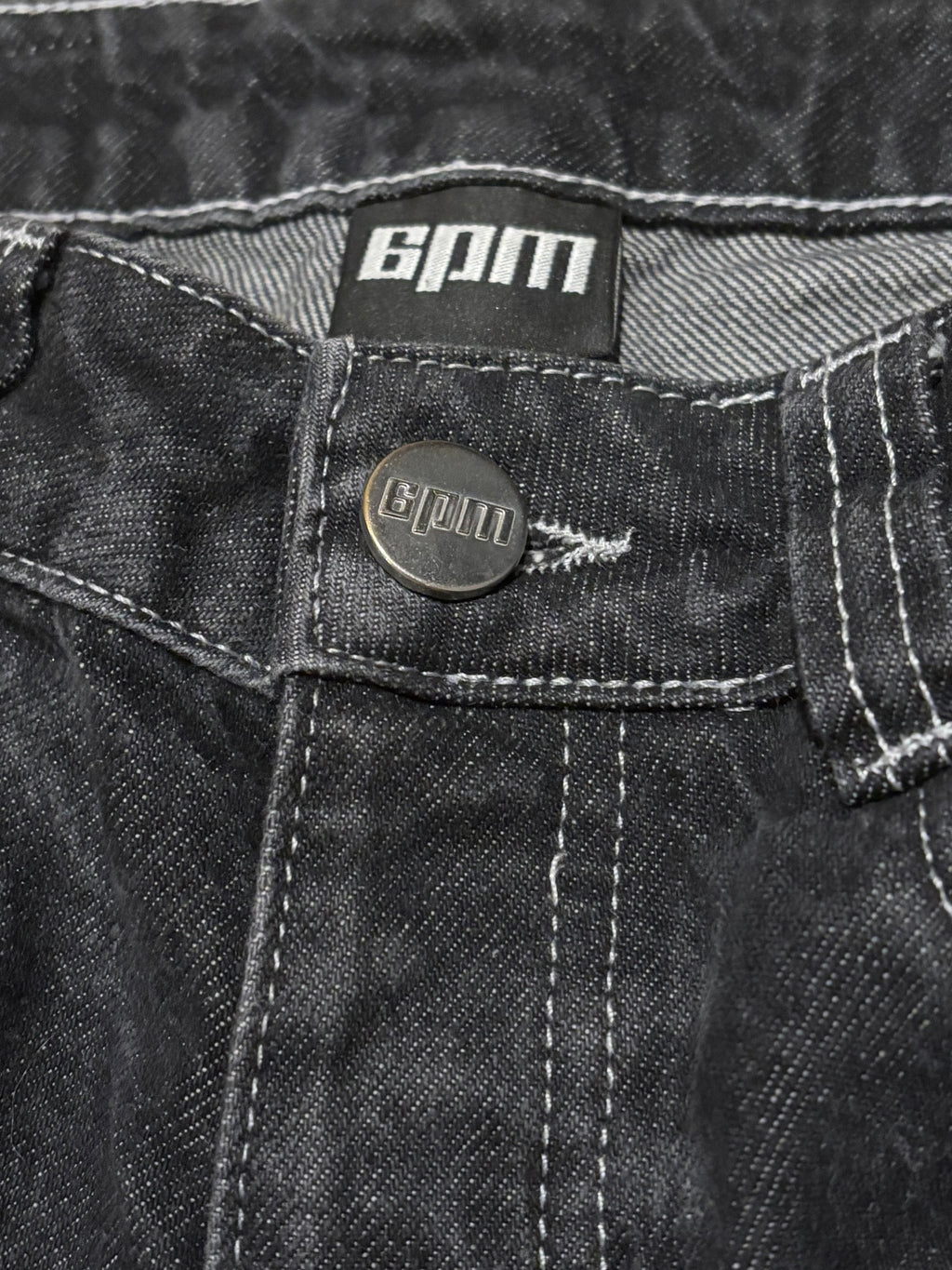 Six PM Baggy Jeans Vintage Y2K Style W28 Denim