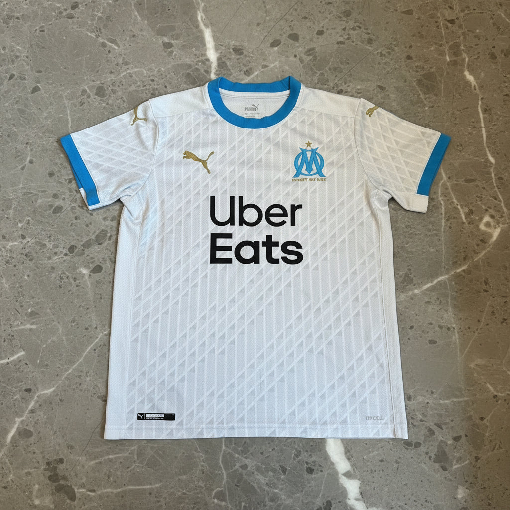 Olympique Marseille Retro Trikot Vintage Größe S Fußball