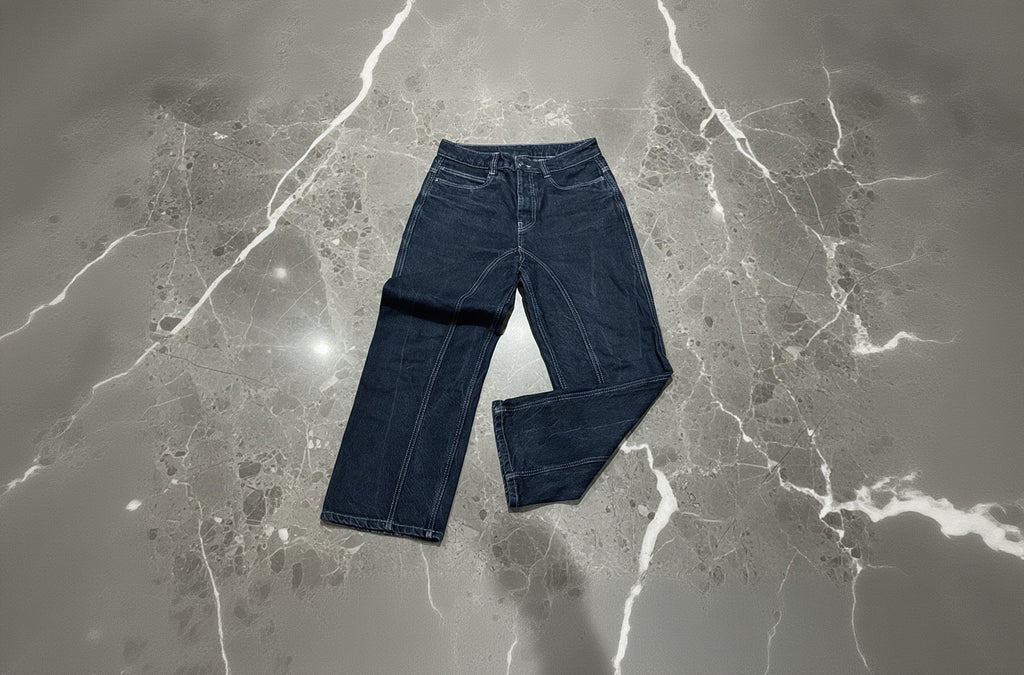 Six PM Baggy Jeans Vintage Y2K Style W28 Denim