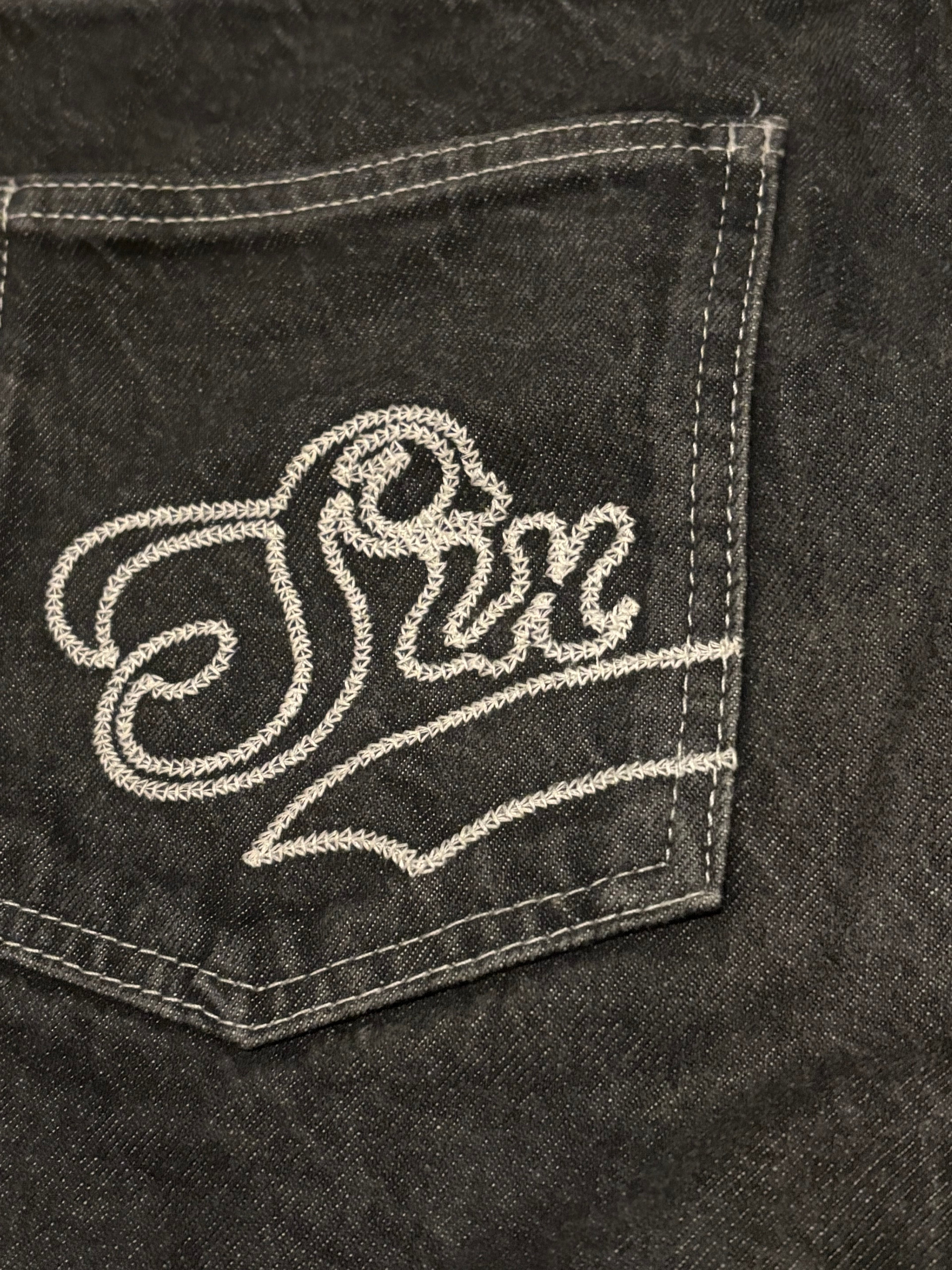 Six PM Baggy Jeans Vintage Y2K Style W28 Denim