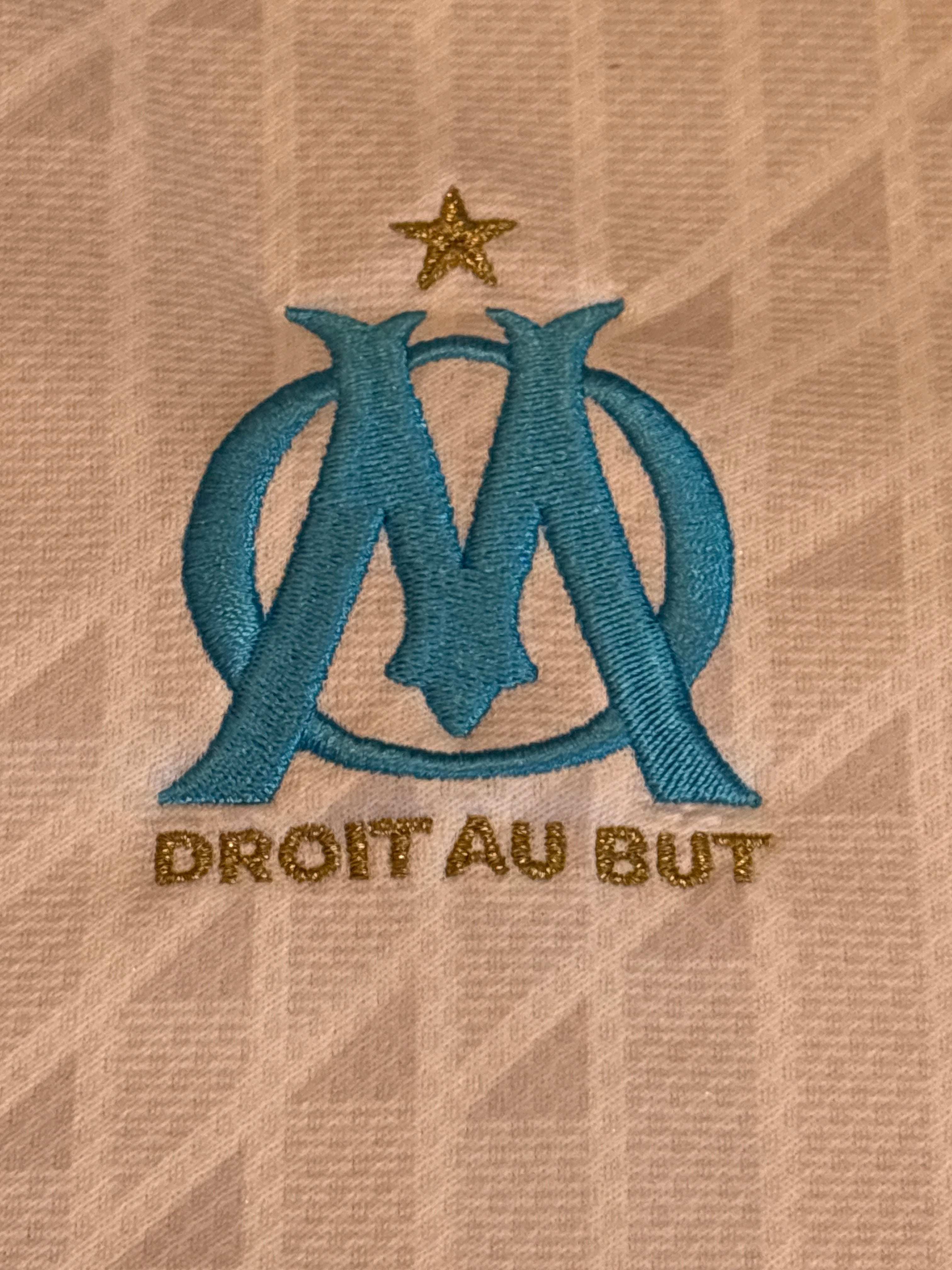 Olympique Marseille Retro Trikot Vintage Größe S Fußball