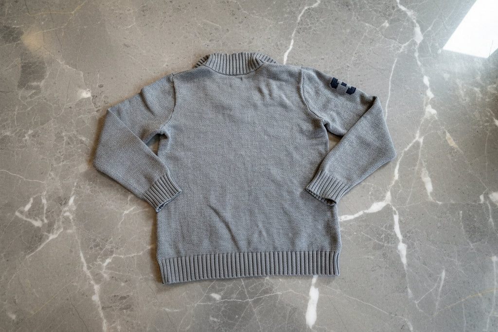 Polo Ralph Lauren Half Zip Strickpullover Vintage XL