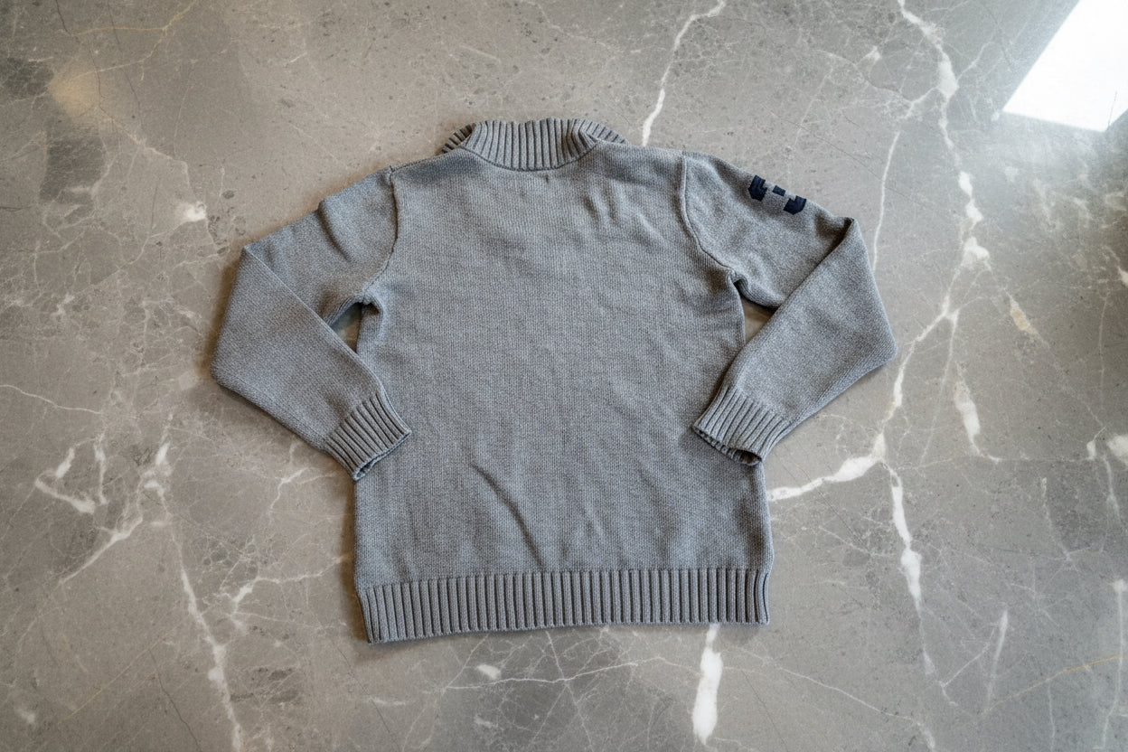 Polo Ralph Lauren Half Zip Strickpullover Vintage XL