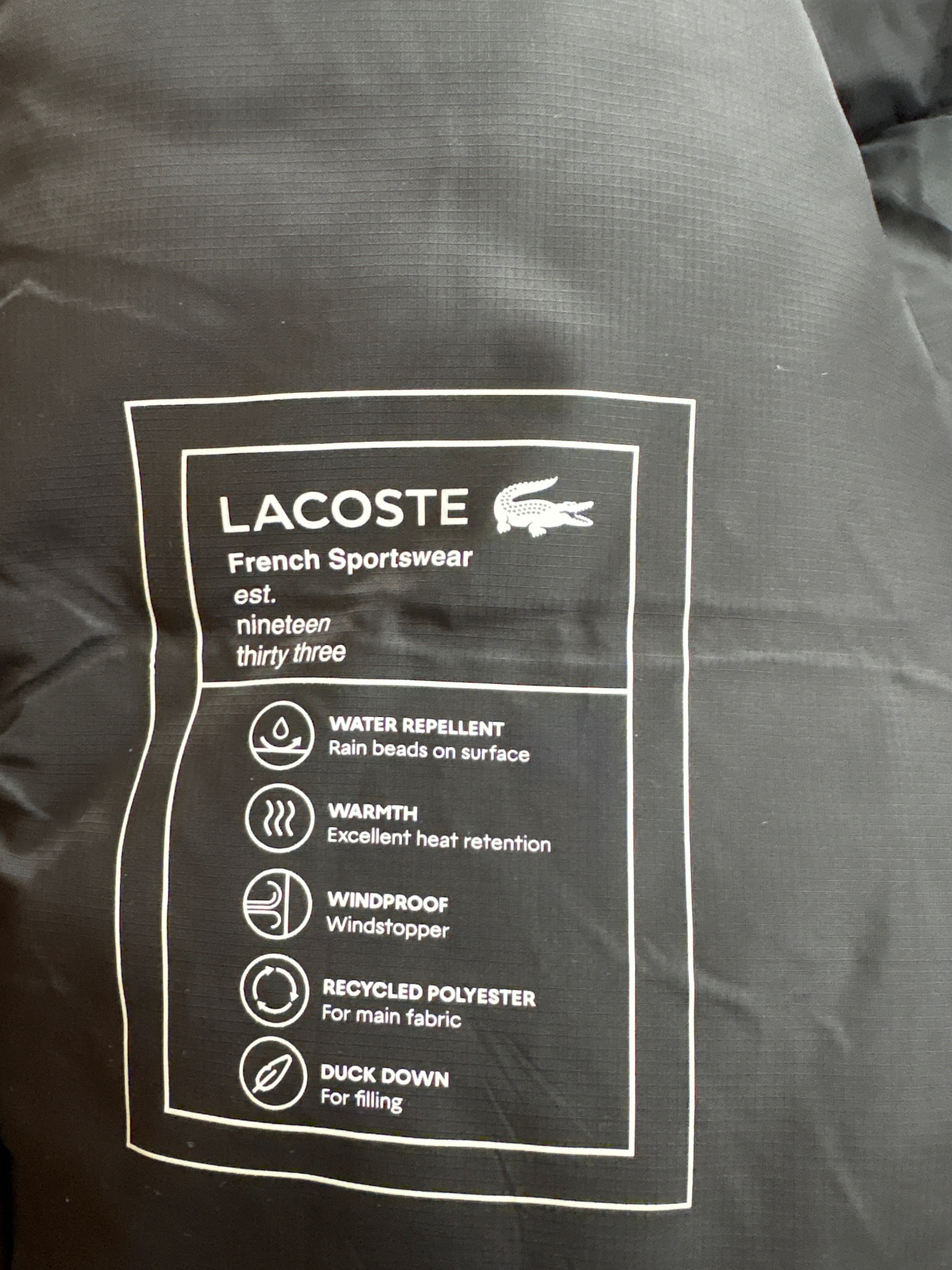 Lacoste Puffer Jacke (M)