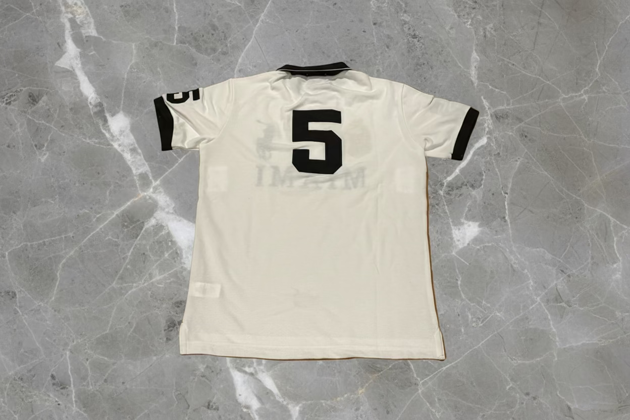 Polo Ralph Lauren Miami Hemd Vintage Designer Größe M