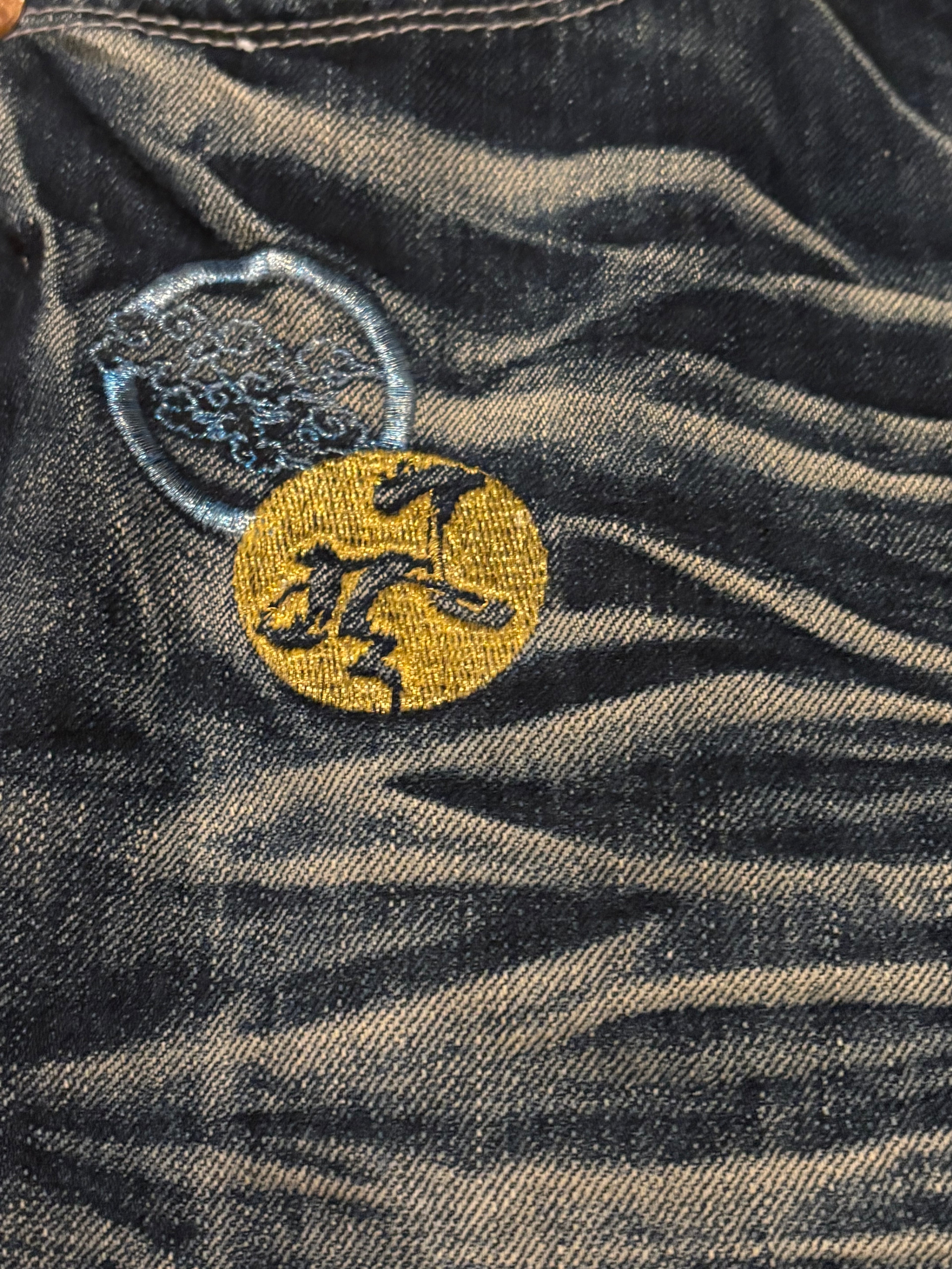 Japan Style Vintage Denim Jeans